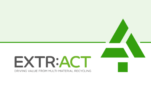 EXTR:ACT y ACE logotipos